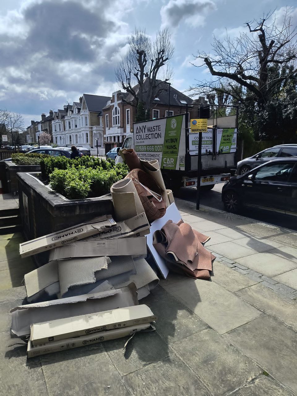 rubbish collection Chiswick
