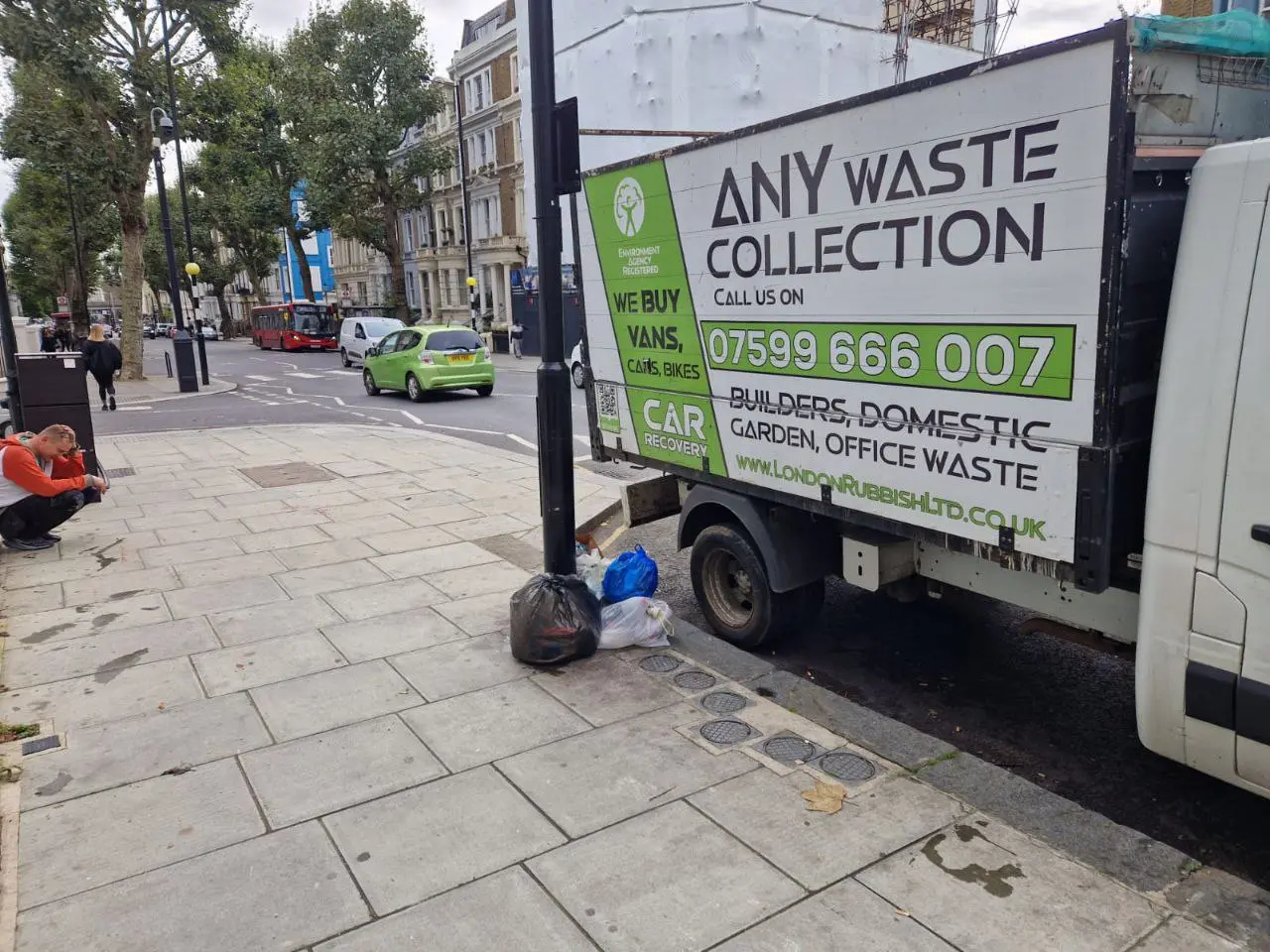 rubbish collection Kensington