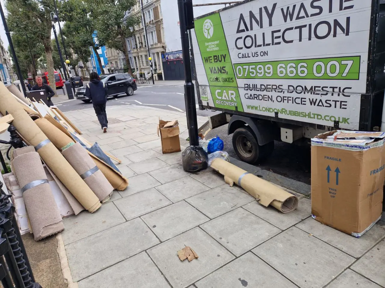 rubbish removal W10